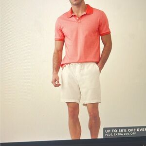 Banana Republic Red Polo Shirt